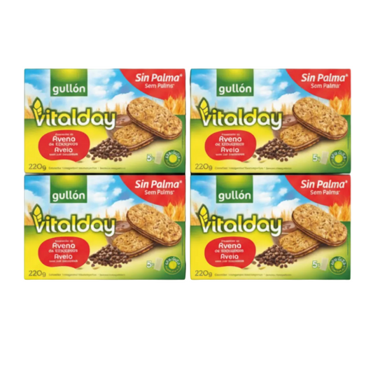 Gullon sandwich choco Vitalday 4 x 220g