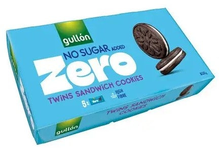 Gullon Sugar free Twins Cocoa Sandwich Cookies 5x210g