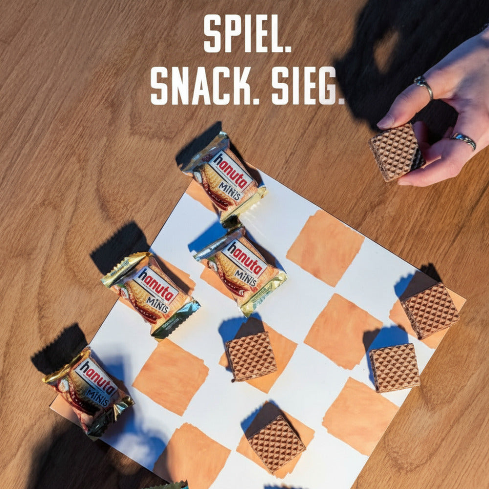 Hanuta Minis - Spiel. Snack. Sieg.