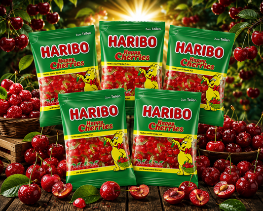 Haribo Happy Cherries 5 x 175g