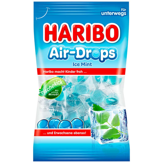 Haribo Air-Drops Ice Mint 100g MHD: 12.2024