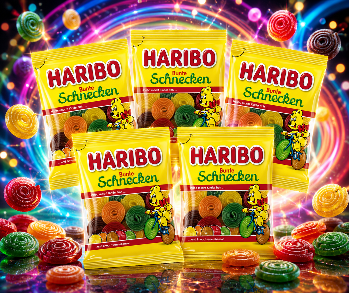 Haribo Bunte Schnecken 5 x 160g