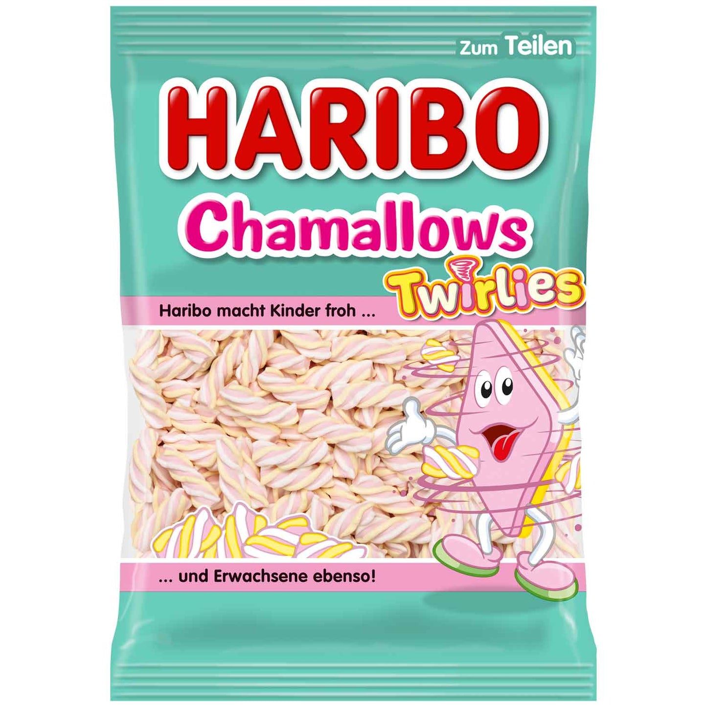 Haribo Chamallows Twirlies 200g MHD: 09.2025