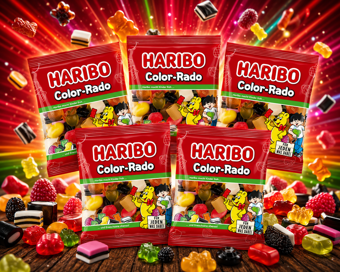 Haribo Color-Rado 5 x 175g