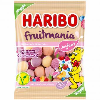 Haribo Fruitmania Joghurt veggie 160g MHD: 05.24