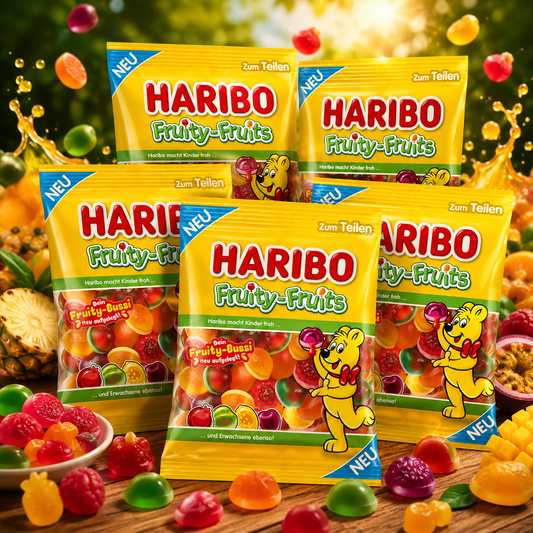 Haribo Fruity-Fruits 5 x 160g
