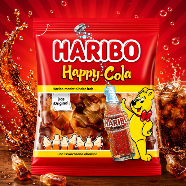 Haribo Happy-Cola Fruchtgummi 175g
