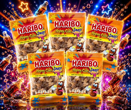 Haribo Happy-Cola sauer 5 x 175g
