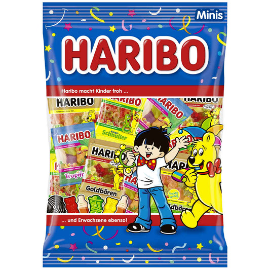 Haribo Karneval Minis Mix 100er 800g MHD:30.03.2026