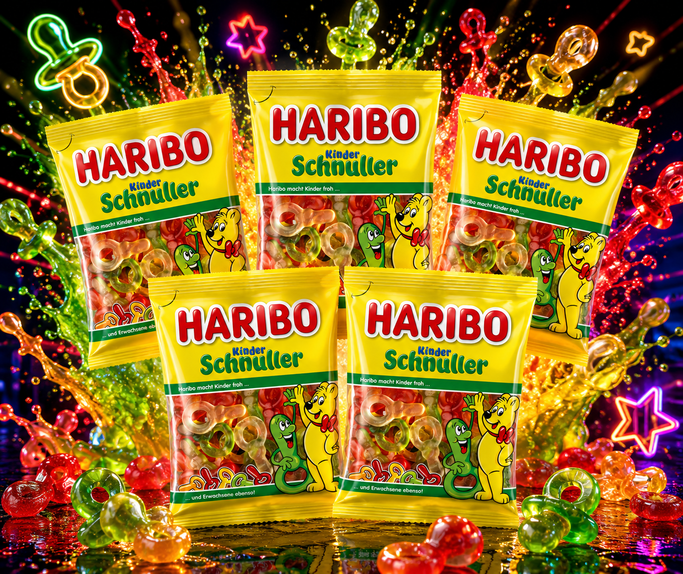 Haribo Kinder Schnuller 5 x 175g