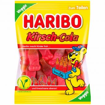Haribo Kirsch-Cola veggie 175g MHD: 08.24