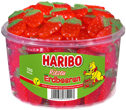 Haribo Riesen Erdbeeren 1350g