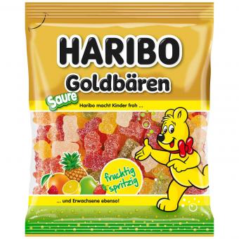 Haribo Saure Goldbären 175g MHD: 02.2025