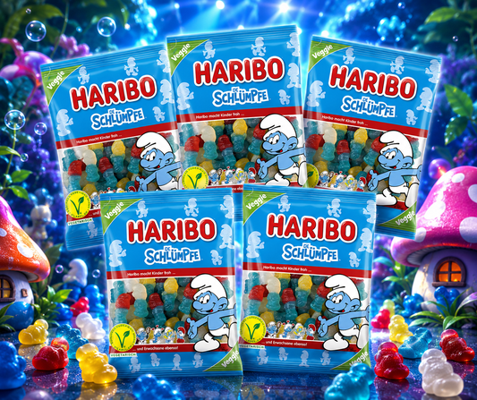 Haribo Die Schlümpfe veggie 5 x 175g