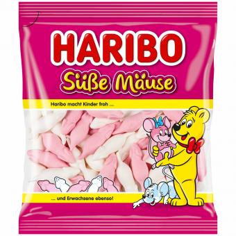 Haribo Süße Mäuse 175g MHD: 03.2025