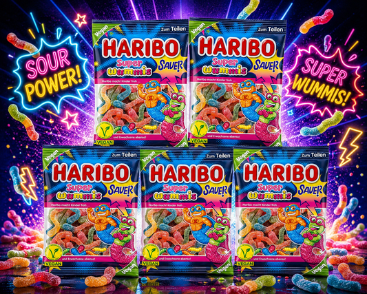 Haribo Super Wummies 5x