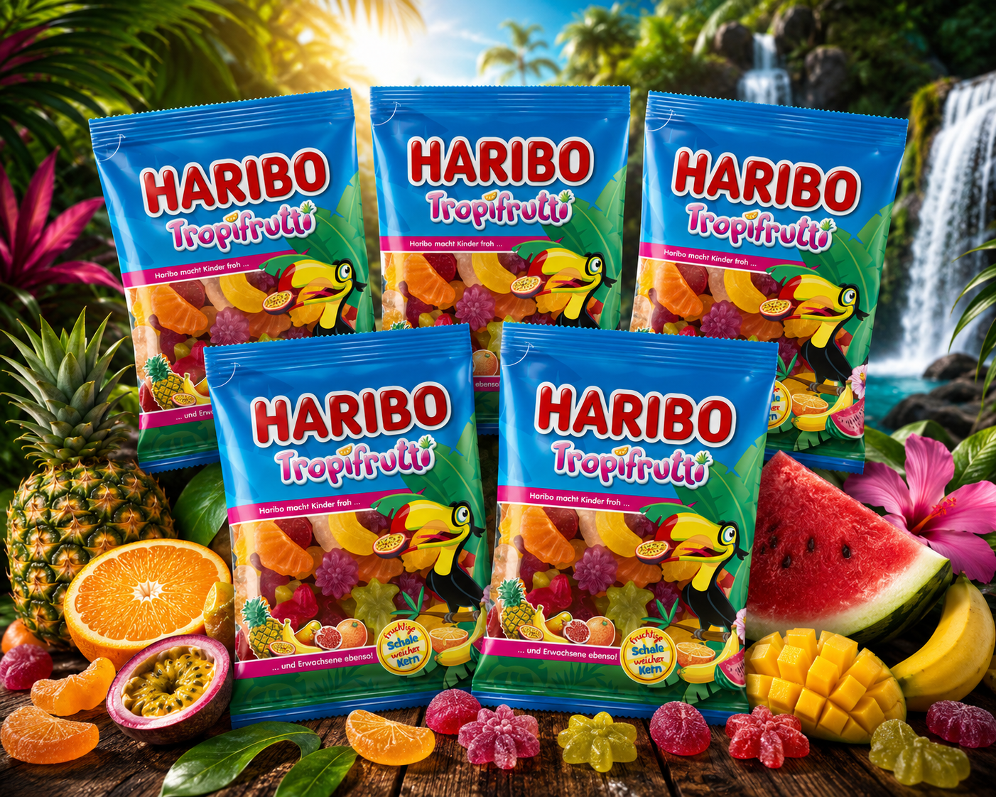 Haribo Tropifrutti 5 x 175g