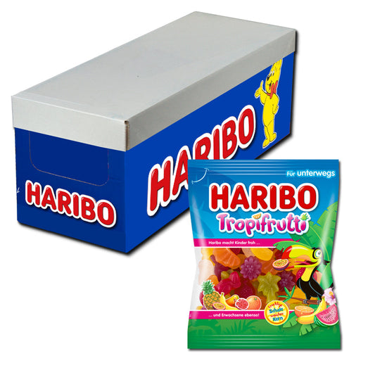 X30 Haribo Tropifrutti, Fruchtgummi, 30 Beutel, 100g