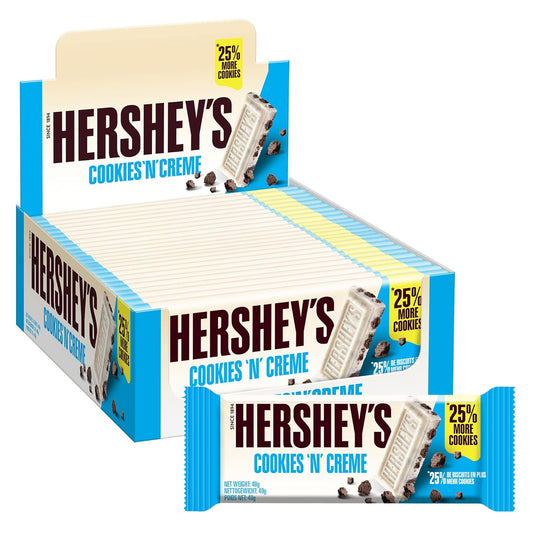 Hershey's Cookies'n'creme 24 x 40G (960G) THT: 11.12.2025