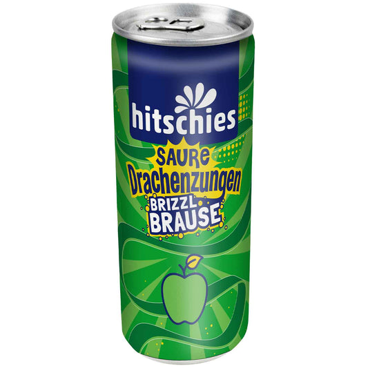 hitschies Saure Drachenzungen brizzl Brause Apfel 250m