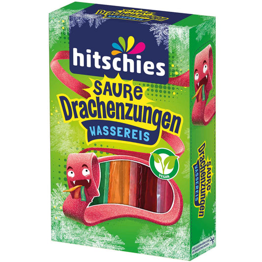 Hitschies Saure Drachenzungen Wassereis 10x40ml MHD:01.2026