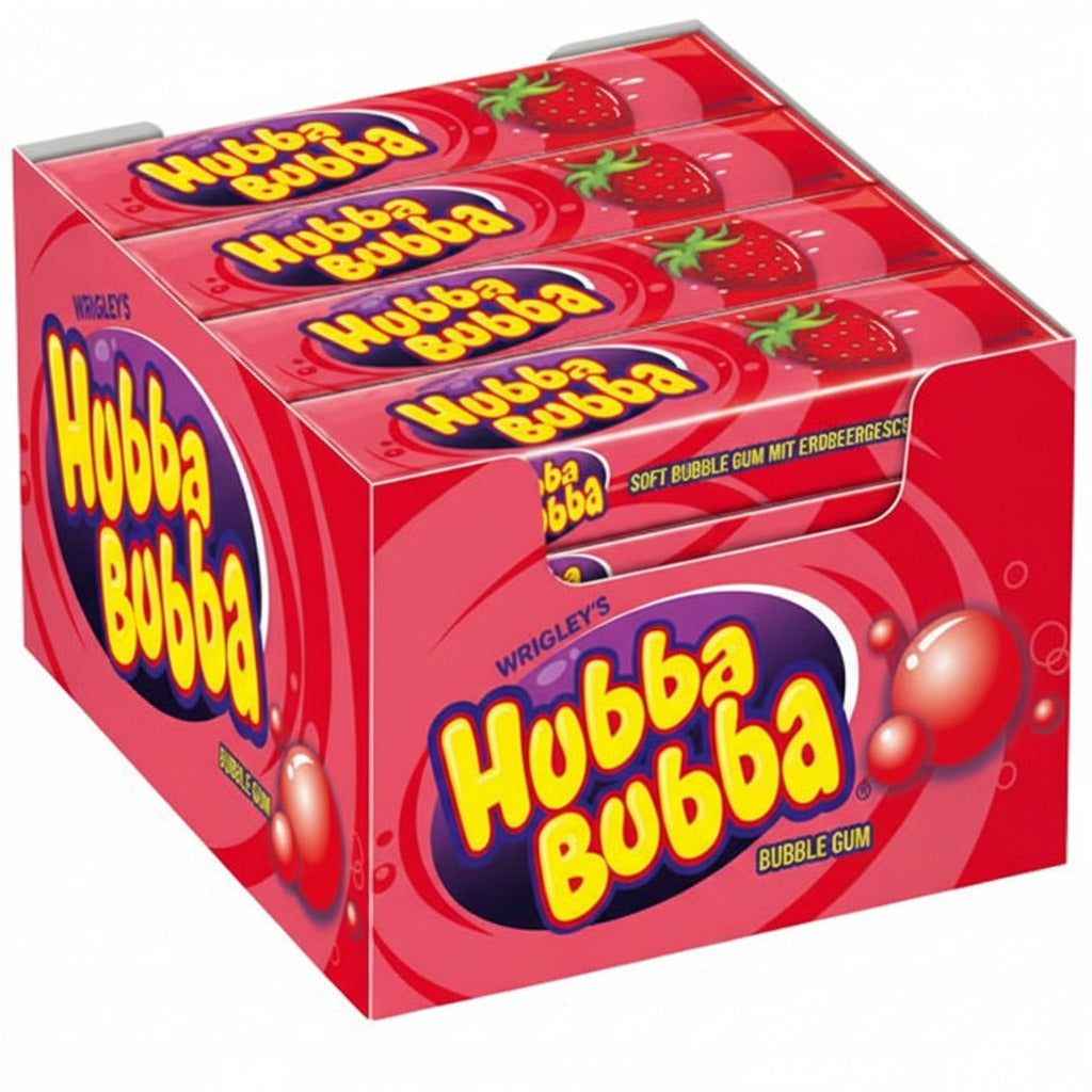 Hubba Bubba Strawberry 20 x 5er