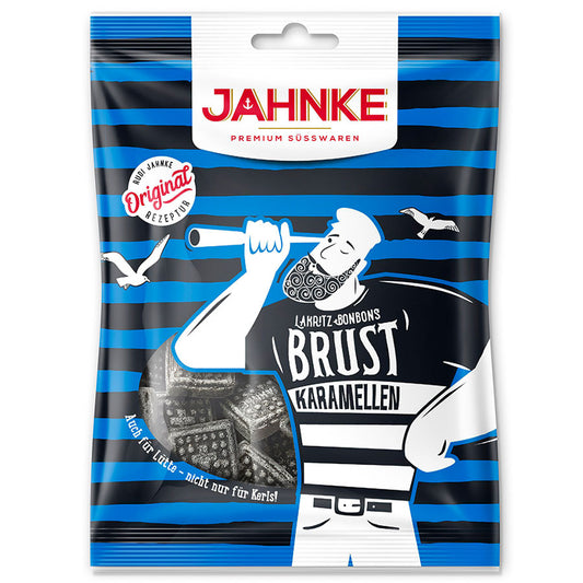 Jahnke Brust Karamellen 150g MHD: 27.01.2028