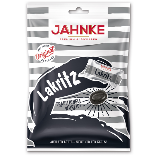 Jahnke Lakritz Bonbons 125g  MHD: 27.11.2026