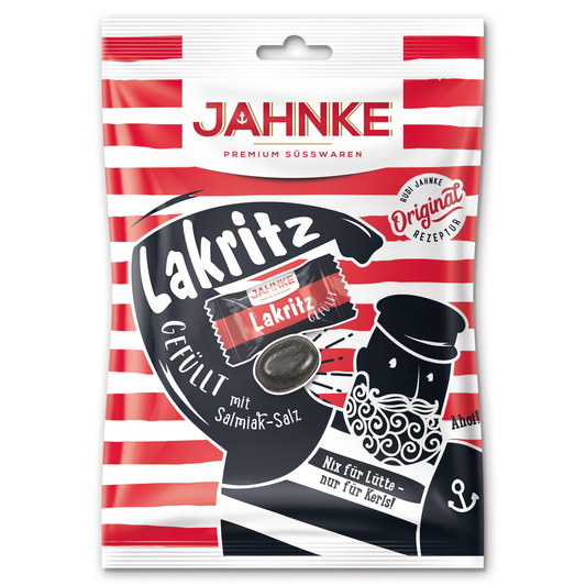 Jahnke Lakritz Bonbons gefüllt 125gMHD:15.04.2027