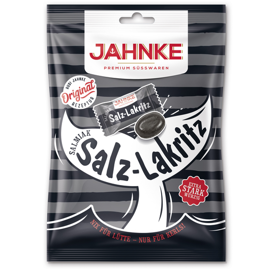 Jahnke Salz-Lakritz Candies 125g  DDM:26.02.2027