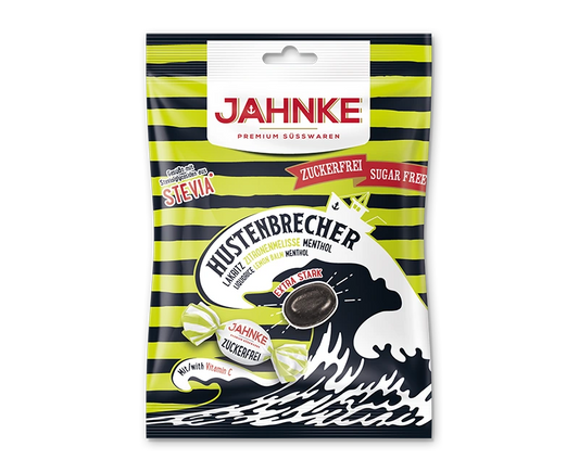 Jahnke Lakritz-Menthol Zitronenmelisse zuckerfrei, 75g  MHD:10.02.2027