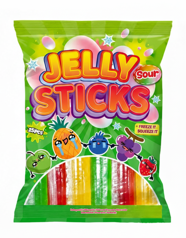 Jelly Sticks - Sour 300g