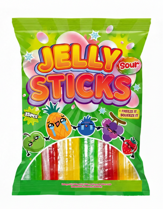 Jelly Sticks - Sour 300g