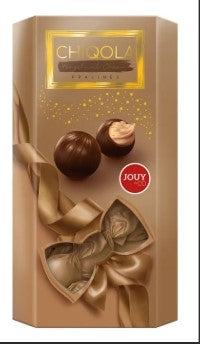 Chiqola Pralines mit Haselnusscreme 110g MHD:18.08.2026