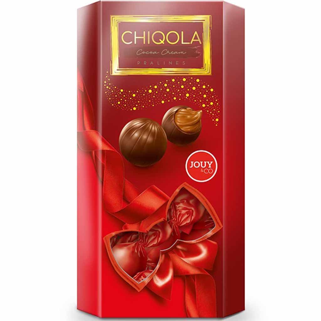 Chiqola Pralines mit Kakaocreme 110g MHD:22.09.2026