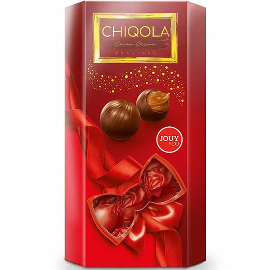 Chiqola Pralines mit Kakaocreme 110g MHD:22.09.2026