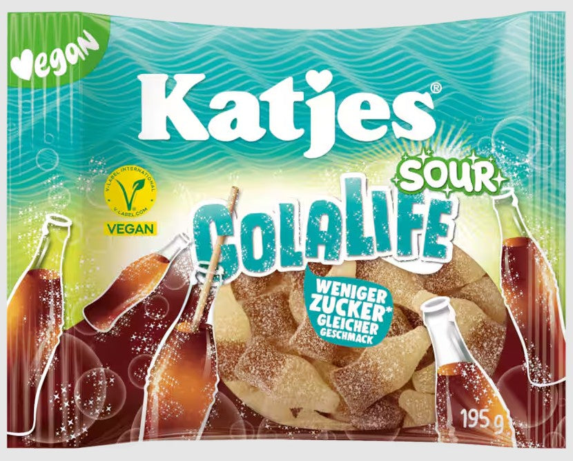 Katjes ColaLife Sour 195g