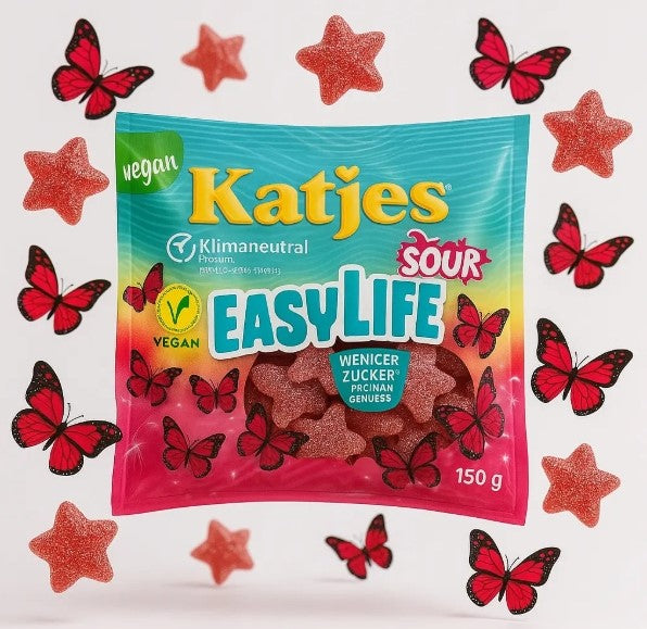 Katjes EasyLife Sour 195g MHD: 09.2026