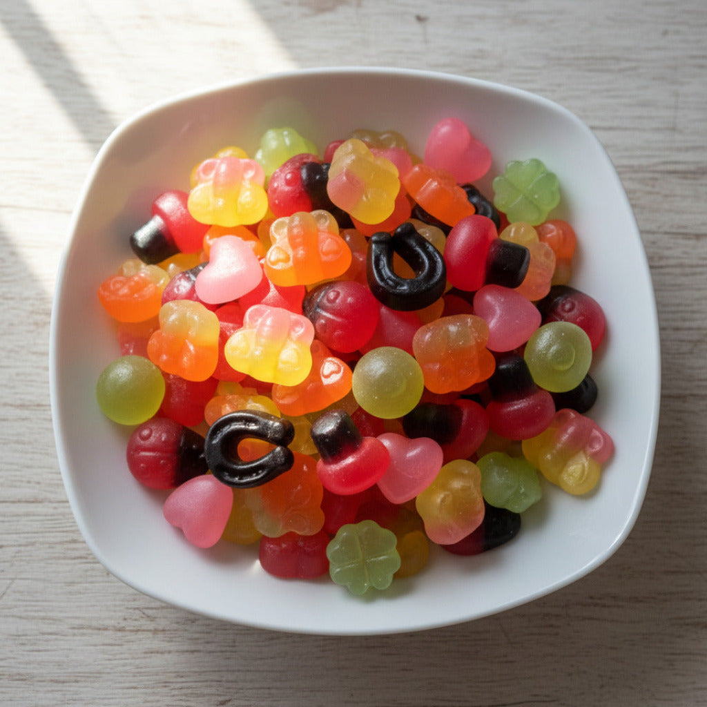 Katjes Gevoel van geluk - mengsel van fruitgom en zoethout