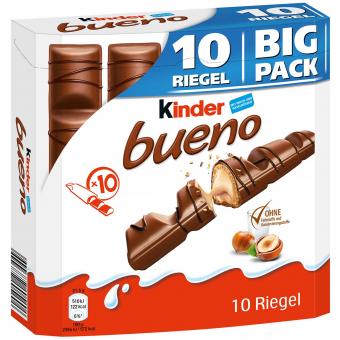 kinder bueno 10er 215g MHD:30.05.2025 - Lecker24