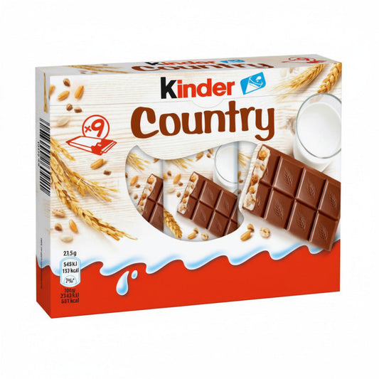 Kinder Country - Vorteilspack - 9 x 23,5g