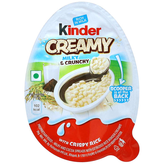 Kinder Creamy Milky & Crunchy 19g MHD:24.05.2024