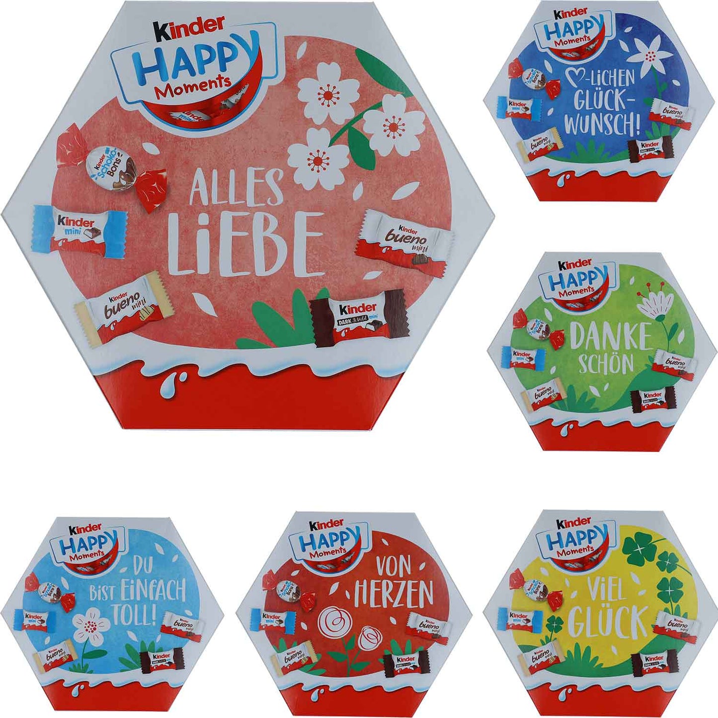 kinder Happy Moments Mini Mix 161g MHD: 05.03.2025