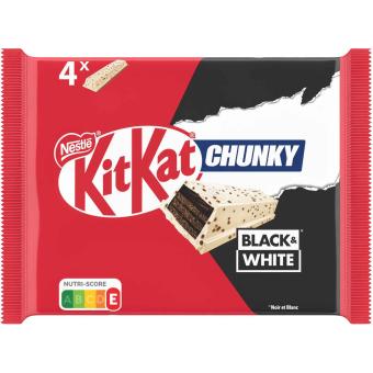KitKat Chunky Black & White 4x42g MHD: 31.08.2024