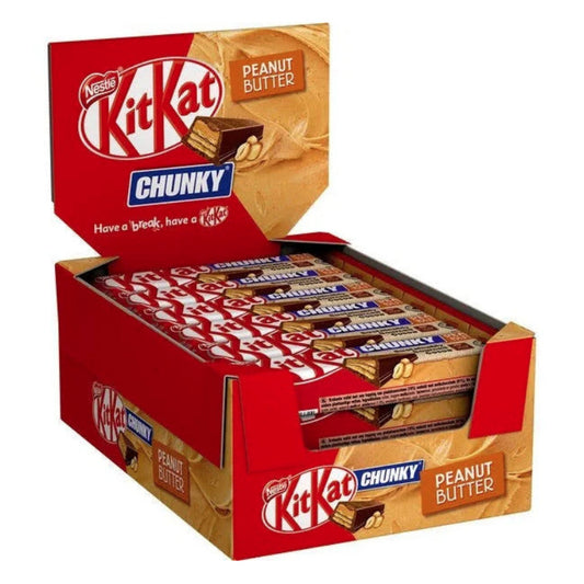 KitKat Chunky Peanut Butter 24x42g