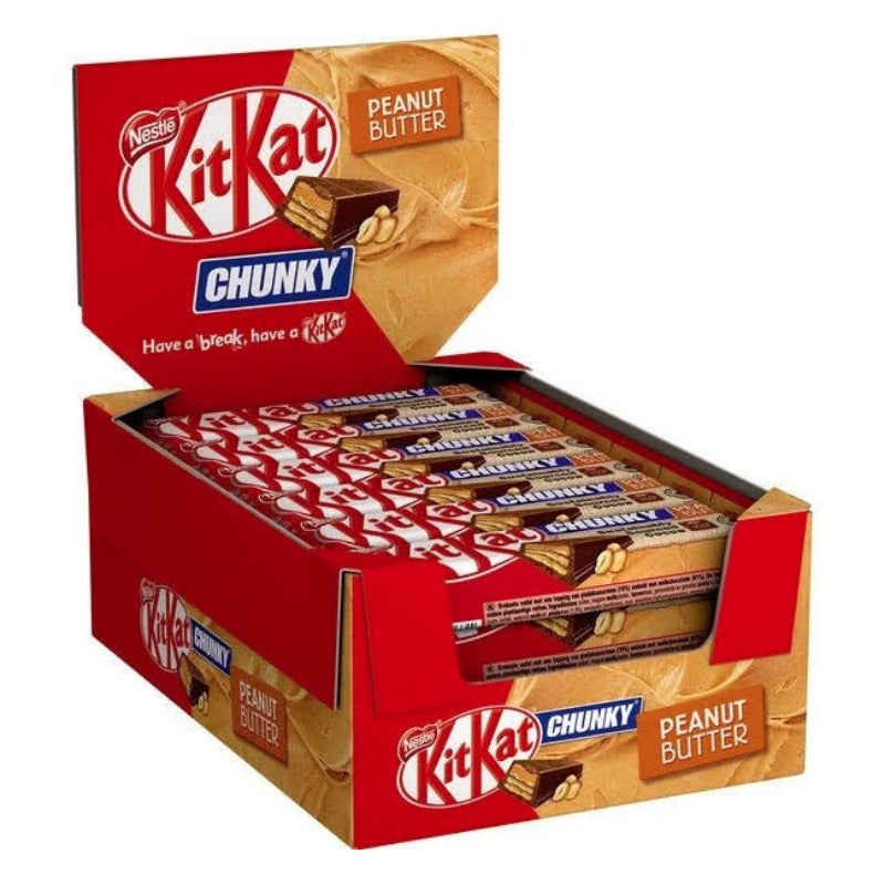 KitKat Chunky Funky + Pindakaas (2 x 24 stuks)