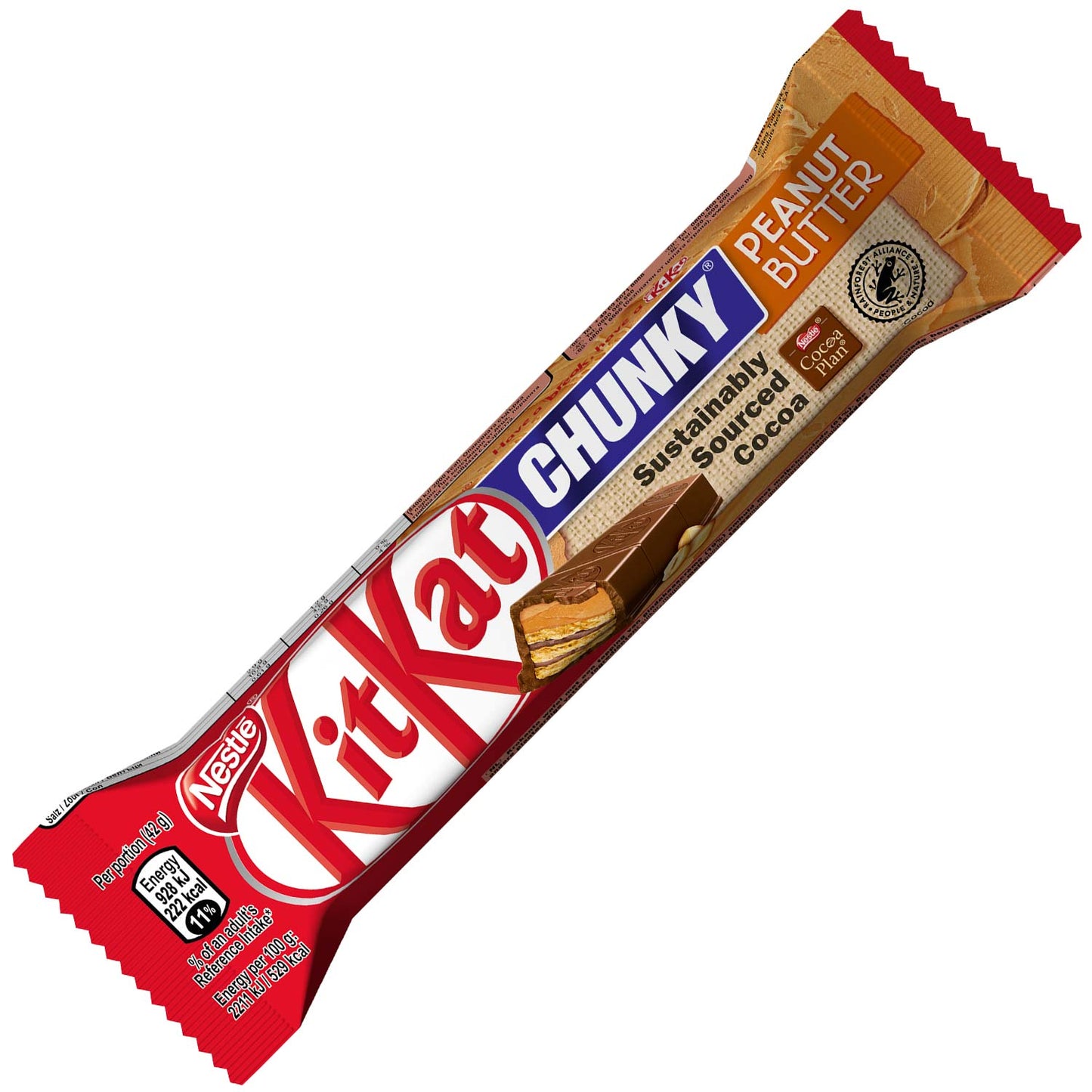 KitKat Chunky Peanut Butter 24x42g MHD:05.2026