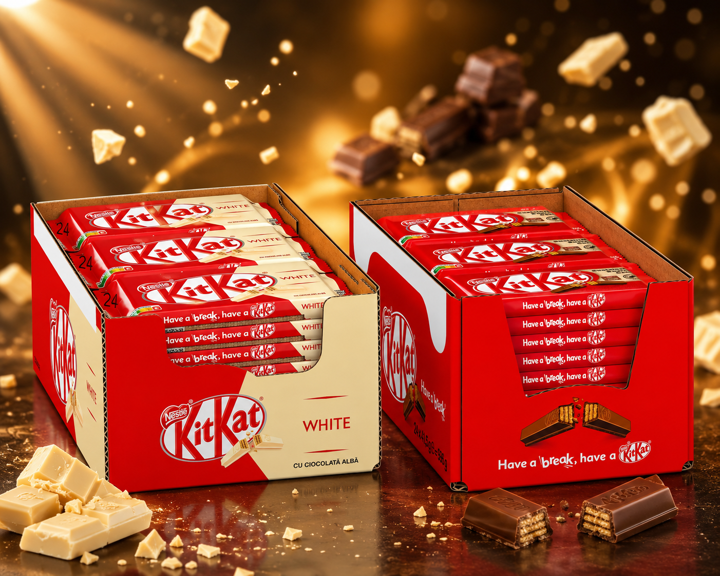 KitKat Classic + White ( 2 x 24er)