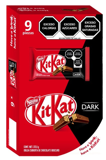 KitKat Dark - 9 Stück