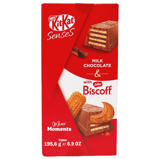 NESTLE KITKAT Senses - Lotus Biscoff & Milchschokolade